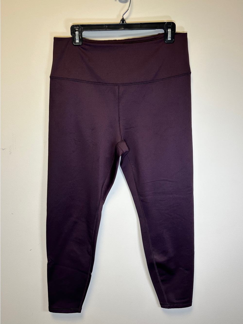 Spyder Active XL Burgundy Performance Leggings High Rise Athletic Yoga